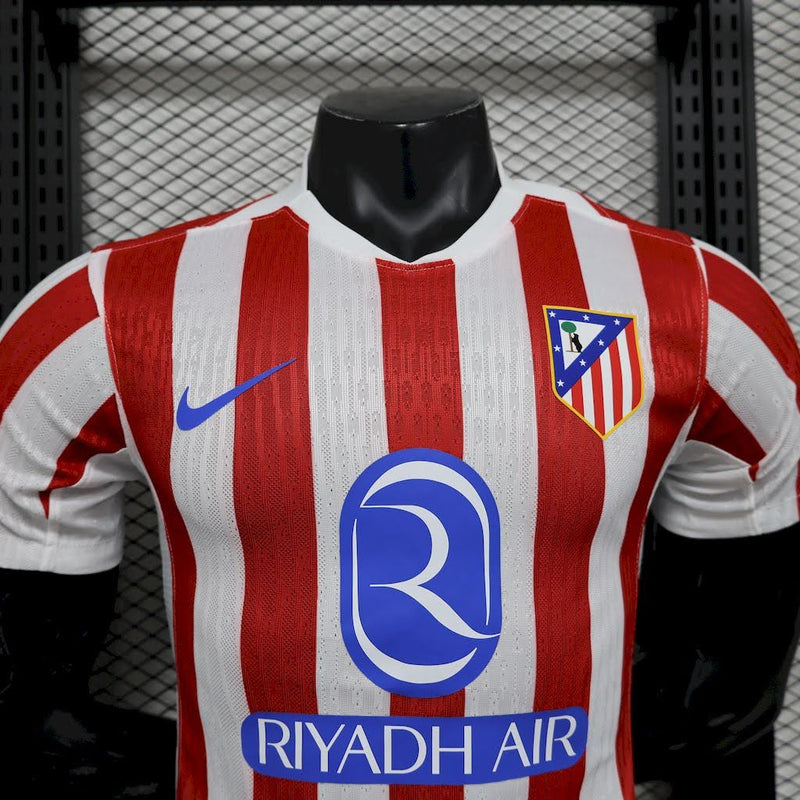Camisa Versão Jogador Atlético Madrid Home 25/26