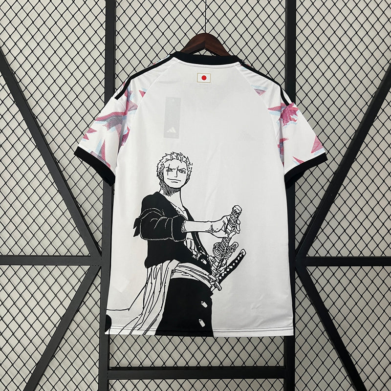Camisa Seleção Japão Edição Especial ZORO ONE PIECE 2024