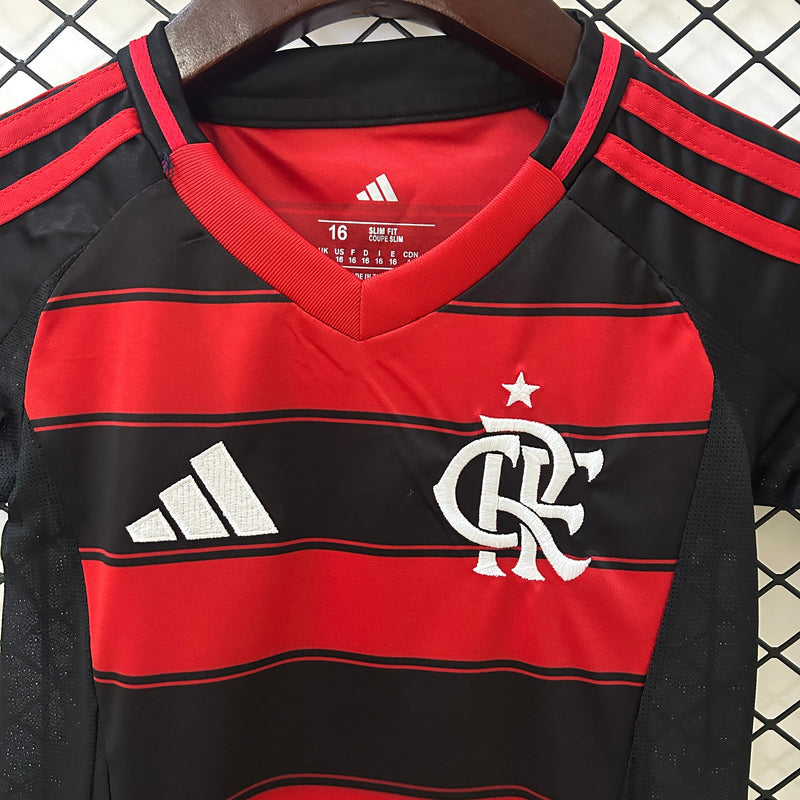 Kit Infantil Flamengo Home 25/26