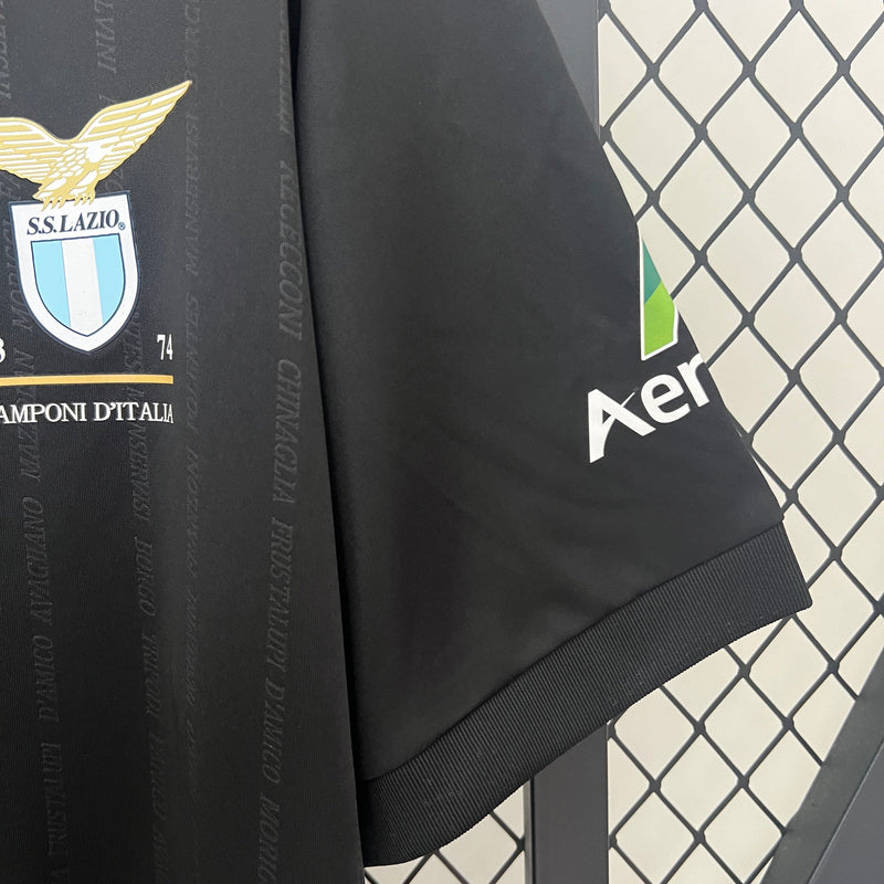 Camisa Lazio Aniversário de 50 Anos Black