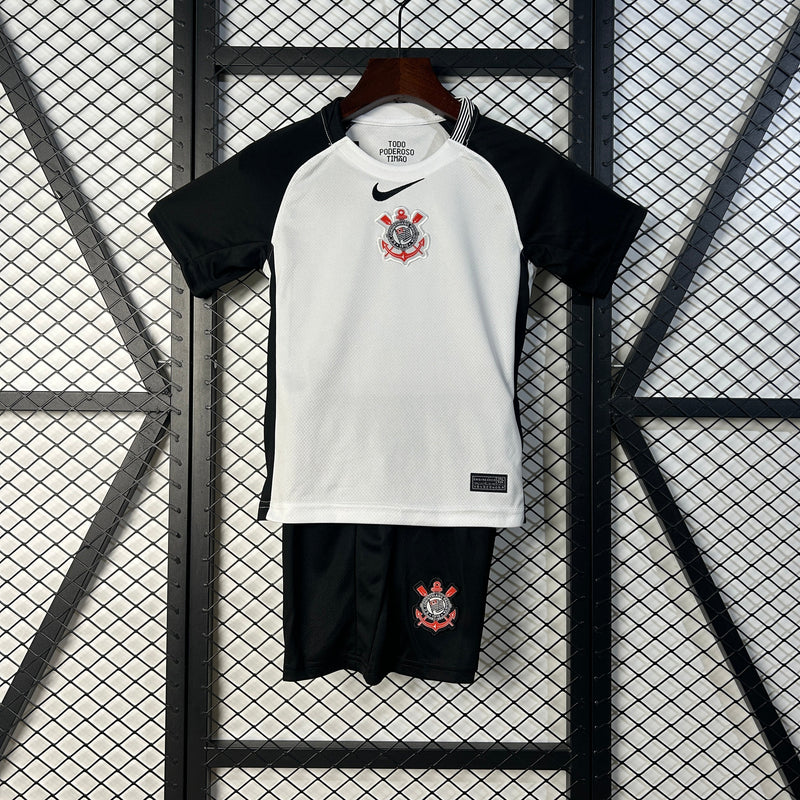 Kit Infantil Corinthians Home 25/26
