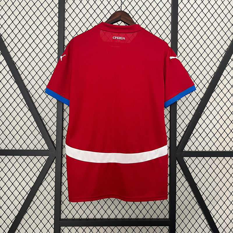 Camisa Seleção Servia Home 2024