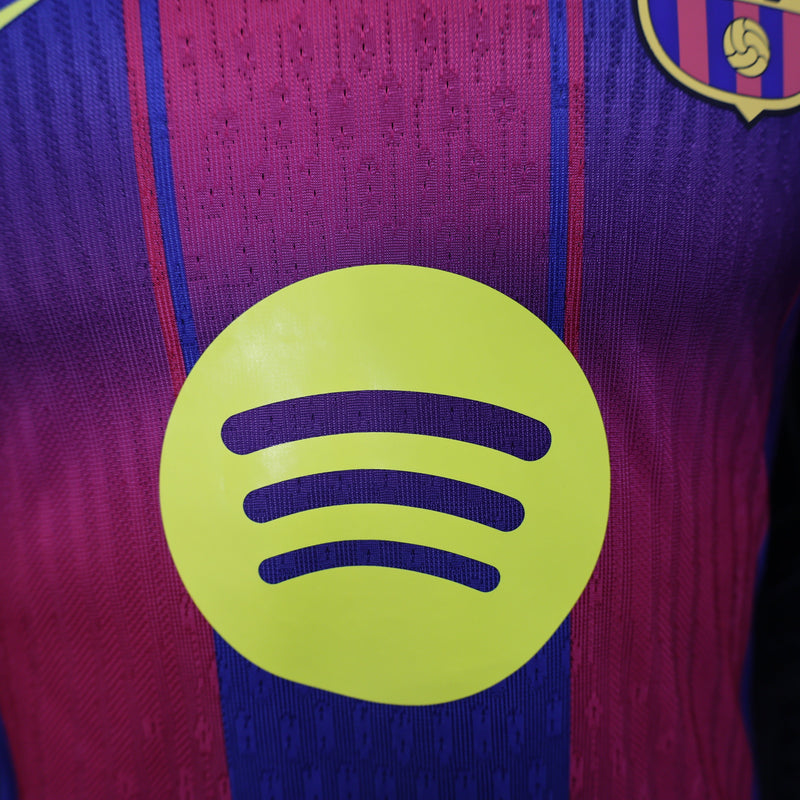 Camisa Versão Jogador Barcelona Home 25/26
